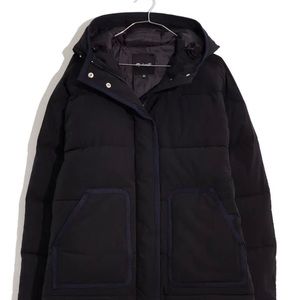 Madewell quilted puffer